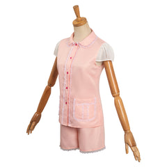 Film Barbie 2023 rosa Pajama Schlafanzug Mottoparty Kostüm auch für Alltag