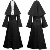 The Nun 2 Demon Nun Uniform Cosplay Kostüm Halloween Karneval Outfits