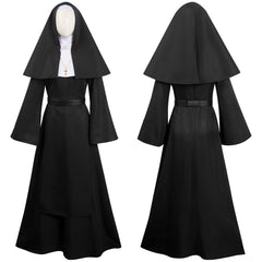 The Nun 2 Demon Nun Uniform Cosplay Kostüm Halloween Karneval Outfits