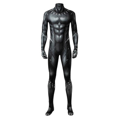 Black Panther T'Challa Jumpsuit Full Set Cosplay Kostüm