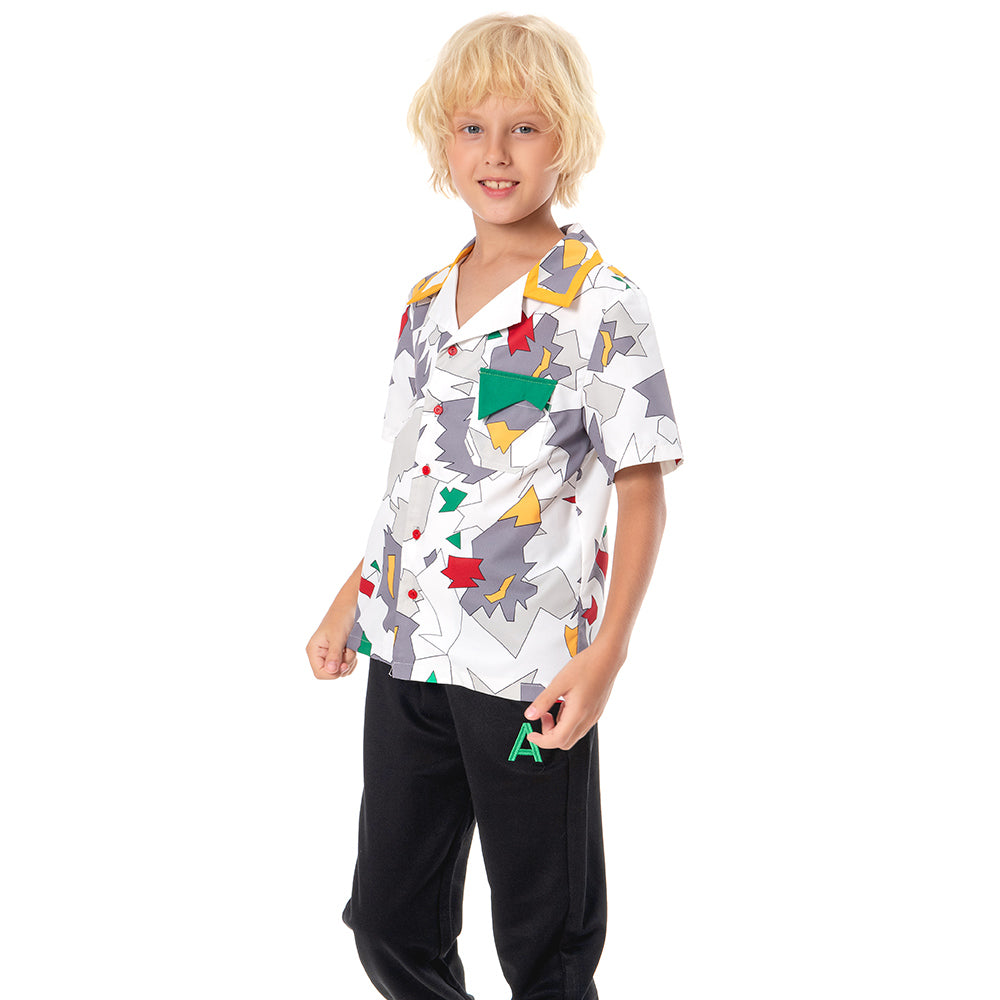 Stranger Things Dustin Henderson Cosplay 3D Druck Kurzarm Halloween Karneval T-Shirt