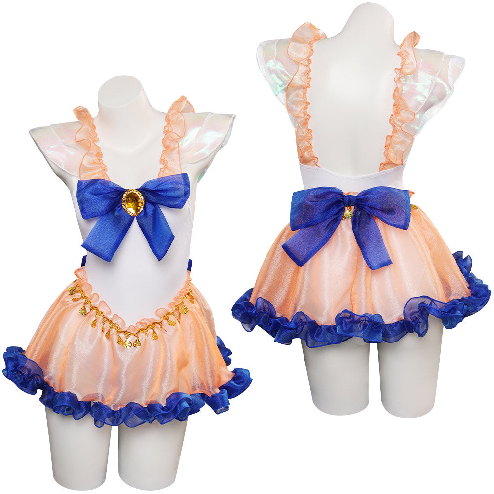 Aino Minako originelle Bademode Sailor Moon Aino Cosplay einteiliger Badeanzug Kostüm