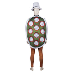 The Super Mario Bros. Movie Bowser Jumpsuit Cosplay Kostüm Halloween Karneval Outfits