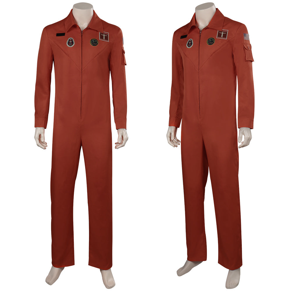 Black Mirror Staffel 6 Aaron Raumanzug Kostüm Cosplay Halloween Karneval Outfits