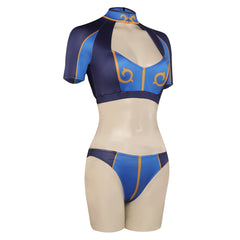 Street Fighter Chun-Li Damen originelle Bademode 2tlg. Badeanzug Cossky®