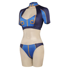 Street Fighter Chun-Li Damen originelle Bademode 2tlg. Badeanzug Cossky®