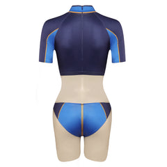 Street Fighter Chun-Li Damen originelle Bademode 2tlg. Badeanzug Cossky®