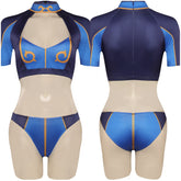 Street Fighter Chun-Li Damen originelle Bademode 2tlg. Badeanzug Cossky®