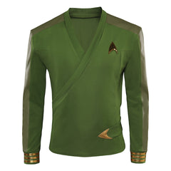 Christopher Pikel grün Oberteil Star Trek: Strange New Worlds Cosplay Kostüm Outfits