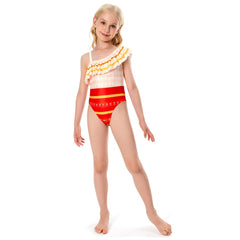 Kinder Mädchen Encanto Dolores Cosplay Bademode Sommer einteiliger Badeanzug