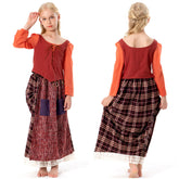 Kinder Hocus Pocus 2 Cosplay Mary Sanderson Kostüm Halloween Karneval Kleid