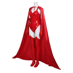Scarlet Witch Wanda Maximoff Jumspuit Cosplay WandaVision Kostüm Halloween Karneval Kostüm