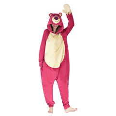 Toy Story 3 Lotso Knuddelbär Cosplay Erwachsene Pyjamas Schlafanzug für Alltag