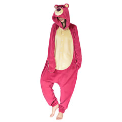 Toy Story 3 Lotso Knuddelbär Cosplay Erwachsene Pyjamas Schlafanzug für Alltag