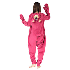 Toy Story 3 Lotso Knuddelbär Cosplay Erwachsene Pyjamas Schlafanzug für Alltag