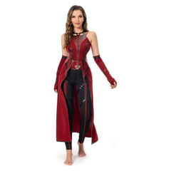 Doctor Strange in the Multiverse of Madness Scarlet Witch Wanda Cosplay Kostüme Halloween Karneval Outfits