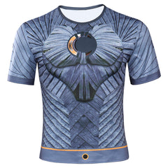 Moon Knight 2022 Marc Spector Cosplay Erwachsene Sommer Kurzarm Halloween Karneval T-Shirt