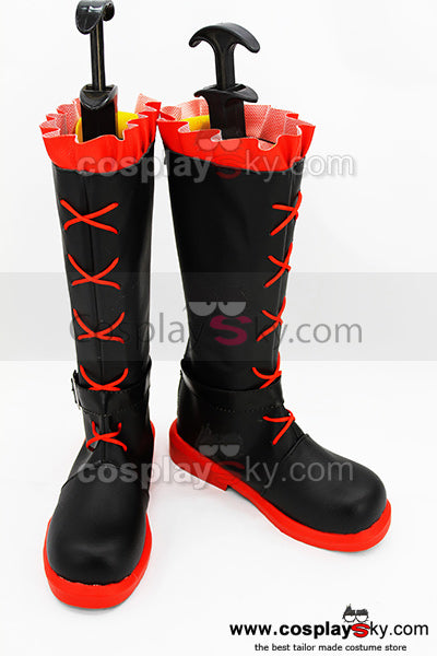 RWBY Rot Anhänger Ruby Cosplay Stiefel