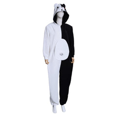 Monokuma und Monomi Schlafanzug Danganronpa Dangan Ronpa Cosplay Pajamas auch für Alltag