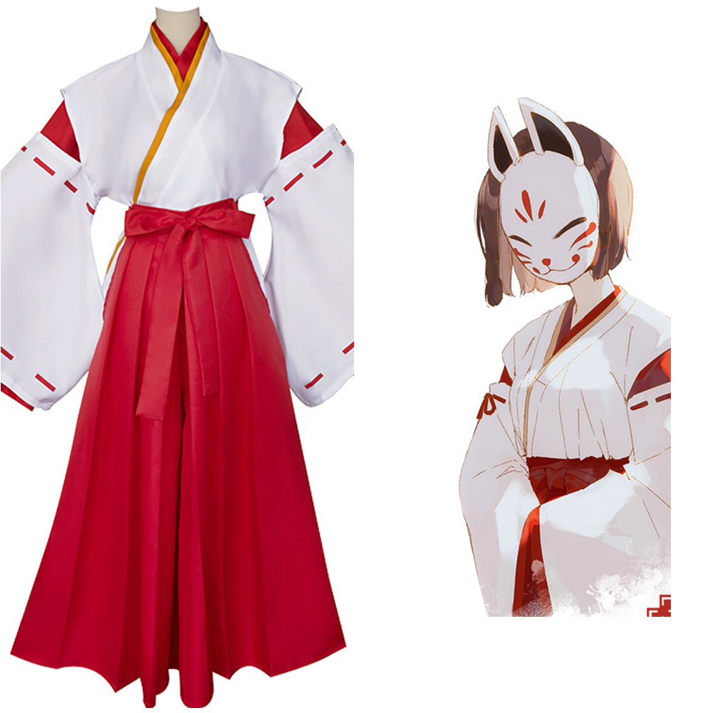 Hanachirusato Kimono Genshin Impact Cosplay Kostüm Halloween Karneval Outfits