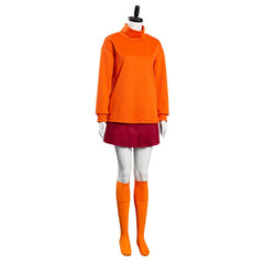 Scooby-Doo Velma Dinkley Cosplay Kostüm Halloween Karneval Kostüm