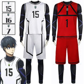 BLUELOCK Sportbekleidung Cosplay Halloween Karneval Kostüm