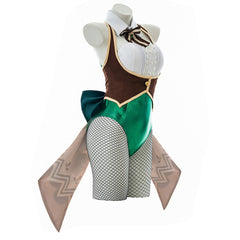 Genshin Impact Venti Barbatos Cosplay Kostüm Bunny Girl Outfits Halloween Karneval Jumpsuit