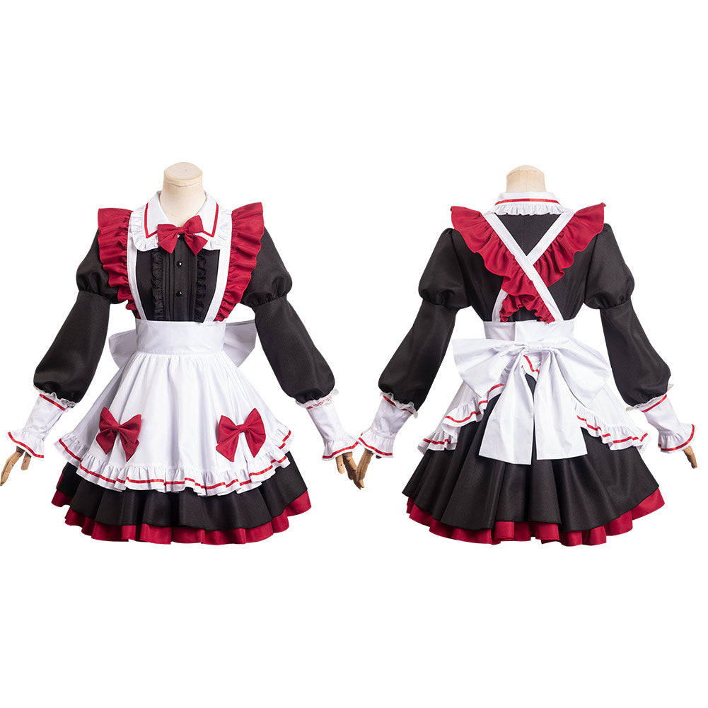 OSHI NO KO Arima Kana Dienstmädchen Kleid Cosplay Halloween Karneval Kostüm