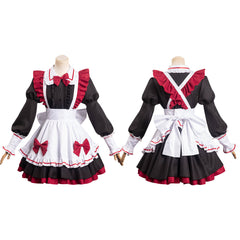 OSHI NO KO Arima Kana Dienstmädchen Kleid Cosplay Halloween Karneval Kostüm