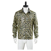 Tiger King Joe Exotic T-Shirt Hemd Cosplay Kostüm Halloween Karneval Kostüm Herren