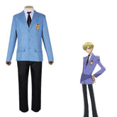 Ouran High School Host Club Cosplay Fujioka Haruhi / Tamaki Suou Kostüm Uniform Halloween Karneval Anzug
