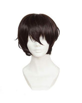 Bungou Sutorei Doggusu Osamu Dazai Perücke Cosplay Perücke Kurz Haar Braun