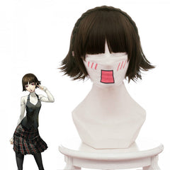 Persona 5 P5 Makoto Niijima Queen Perücke Cosplay Perücke Braun
