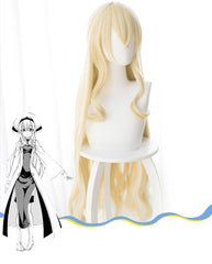 Goburin Sureiyau Priestess Perücke Cosplay Perücke Gelb