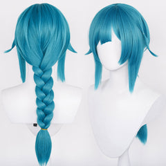 Jung Jinx Perücke Arcane: League of Legends LoL Perücke Cosplay Perücke