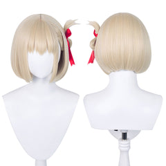 Lycoris Recoil Nishikigi Chisato Cosplay Perücke Hitzebeständige Haar Karneval Halloween Party Requisiten