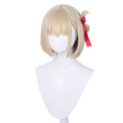 Lycoris Recoil Nishikigi Chisato Cosplay Perücke Hitzebeständige Haar Karneval Halloween Party Requisiten