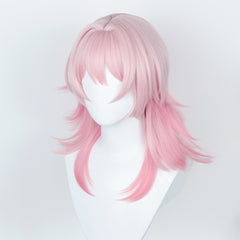 Honkai: Star Rail March 7th Cosplay Perücke Hitzebeständiges Haar Karneval Party Requisiten