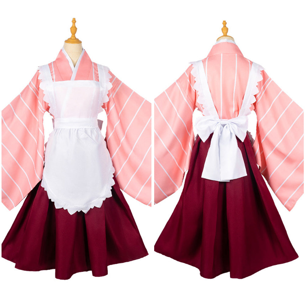 Miss Kobayashi‘s Dragon Maid Cosplay Tooru Kostüm Halloween Karneval Kleid
