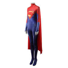 Kara Zor-El Overall Prime Earth Cosplay Jumpsuit Halloween Karneval Outfits