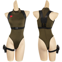 Street Fighter6 (SF) Cammy White Jumpsuit Cosplay Kostüm Halloween Karneval Outfits