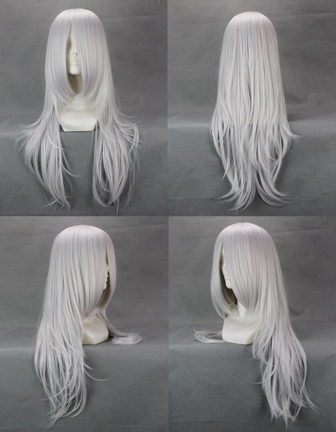 Final Fantasy VII Sephiroth Perücke Cosplay Perücke lange Haare
