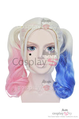 Suicide Squad Harley Quinn Cosplay Perücke Neu