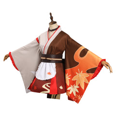 Kaedehara Kazuha Dienstmädchen Kimono Genshin Impact Originell Outfits