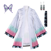 Blade of Demon Destruction Kochou Shinobu Umhang Cosplay Haori mit Zubehör