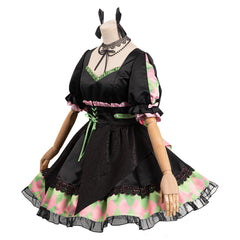 Demon Slayer Kanroji Mitsuri Lolitakleid Originelle Design Outfits Cossky®