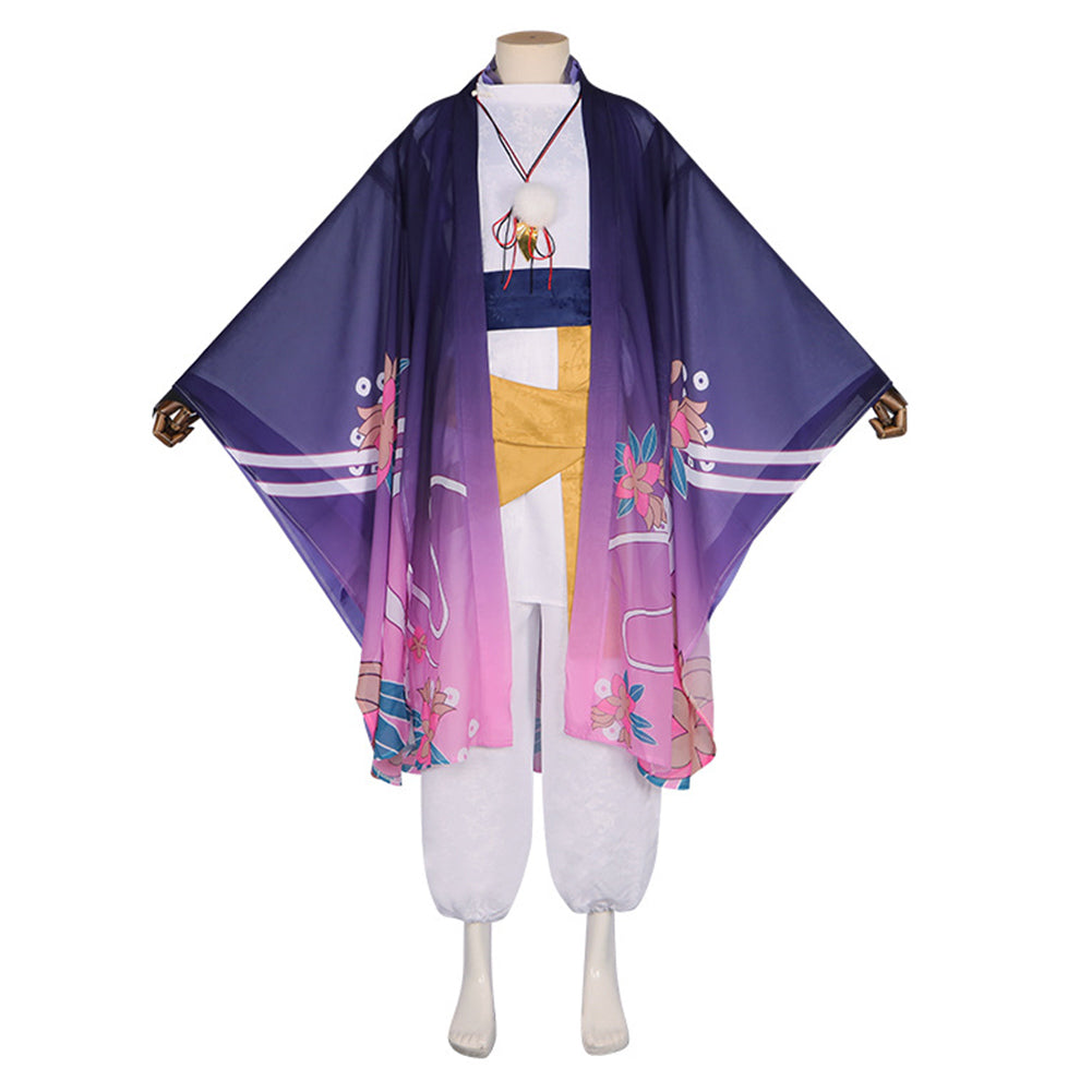 Genshin Impact Wanderer Scaramouche Kostüm Cosplay Halloween Karneval Outfits