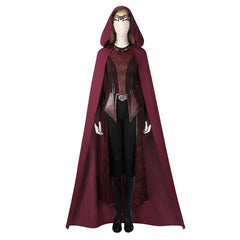 Hexe Wanda Kostüme Outfits Doctor Strange in the Multiverse of Madness Wanda Cosplay Halloween Karneval Outfits