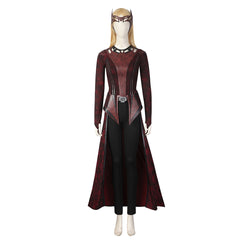 Hexe Wanda Kostüme Outfits Doctor Strange in the Multiverse of Madness Wanda Cosplay Halloween Karneval Outfits