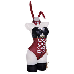 Genshin Impact Beidou Bunny Girl Bodysuit Cosplay Kostüm Halloween Karneval Outfits